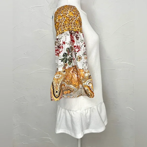 Cupshe Bell Sleeve Waffle Knot Top - Picture 4 of 7